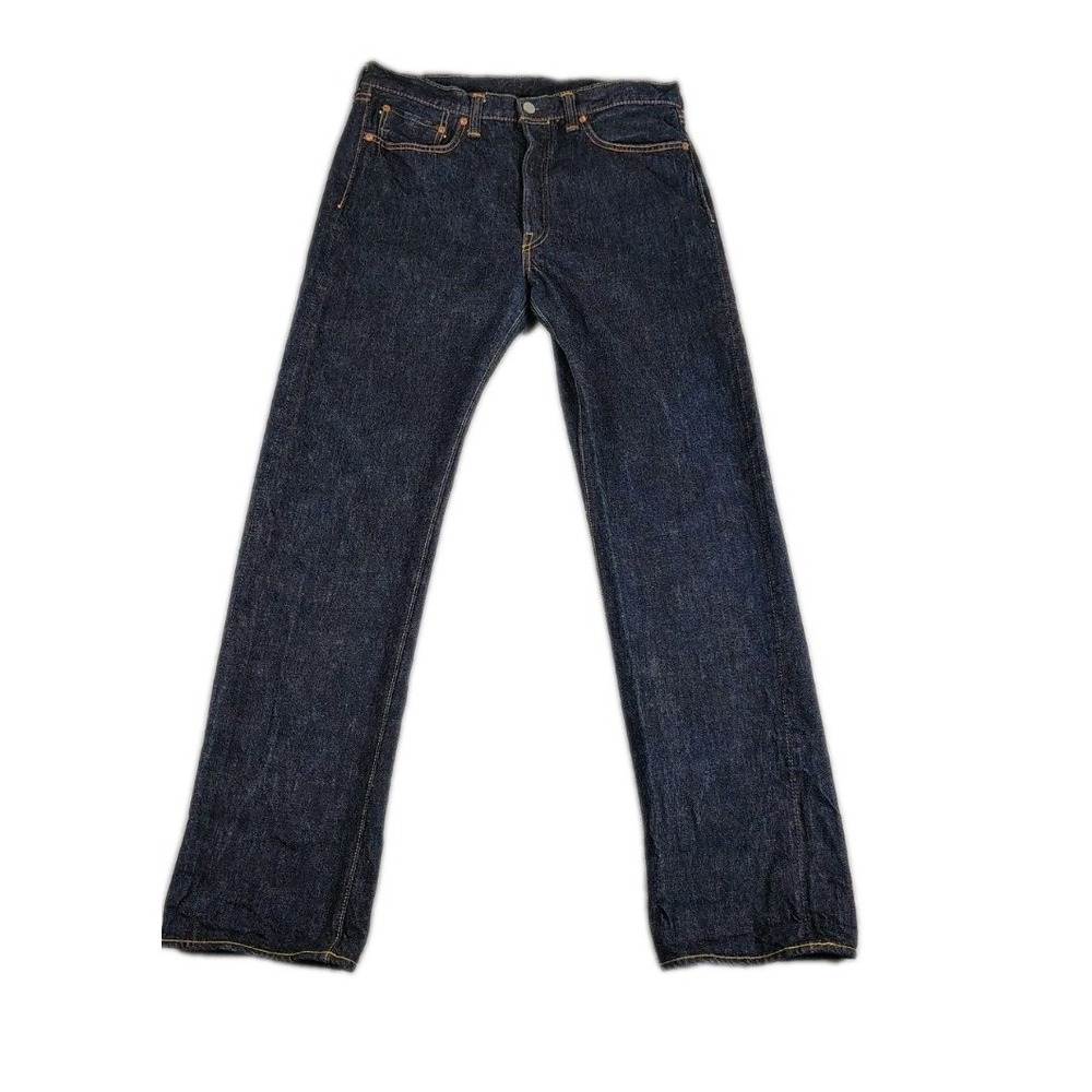 Full Count Red  1108 Japanese Salvage Denim Straight Fit Mens 34x32 Butterfly